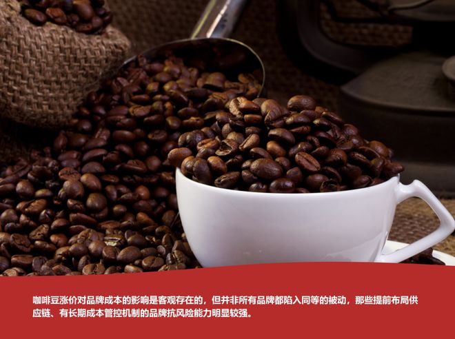 豆原料波动带来的行业连锁反应PG麻将胡了头部调价！看咖啡(图4)